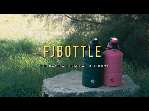 1900ml Thermos Flask Stainless Steel Water Bottle with Magnetic Lid, Carbonated Water Bottle, Blue 